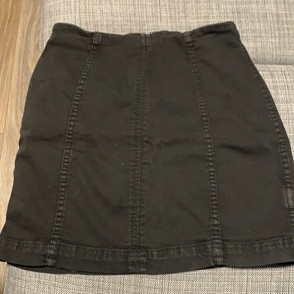 Free People black mini skirt, size 4